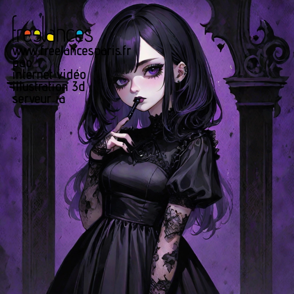 Pao mise en page internet vidéo illustration 3d serveur IA générative AI freelance paris studio de création magazines n5g2v480